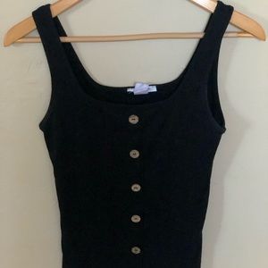 Black Tank Top | Size Small